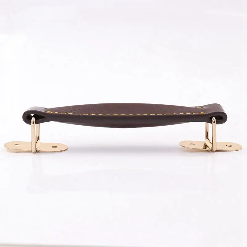 Amplifier Leather Handle Strap For Marshall AS50D AS100D Guitar AMP Speaker Cabinet(Brown)
