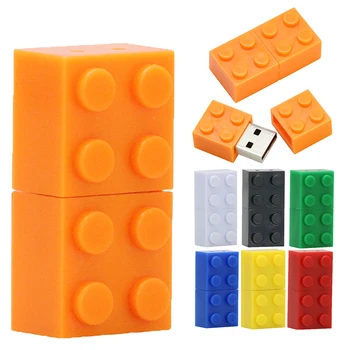 

Building Block USB2.0 Flash Drive Pendrive 256GB U Disk 32GB 8GB 128GB 16GB 64GB Pen drive USB Memory Thumb Stick Toy mini Gift