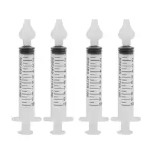 4Pcs Professional Syringe Baby Nasal Irrigator Portable Infant Safe Nose Cleaner Rinsing Device Baby Care Rhinitis Nasal Washer