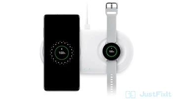 

For Galaxy S20/S10/S9/S8 Plus/Note10+/Smart Watch S3/Active 2 EP-P5200 Samsung Wireless Charger Double fast charge Pad