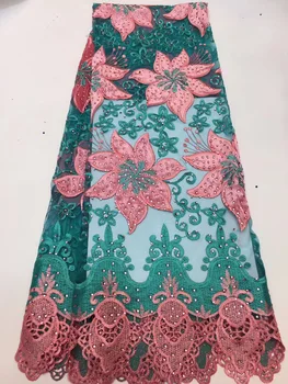 

Union Color African Lace Fabric 2018 High Quality Nigerian Tulle Lace Fabric French Net Lace Material For Women Dress