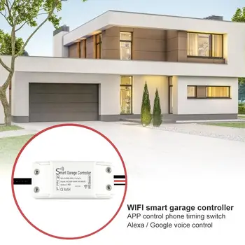 

Intelligent WiFi Switch Garage Door Opener Controller Alexa Google Home IFTTT Open/close History of Time Countdown Timer