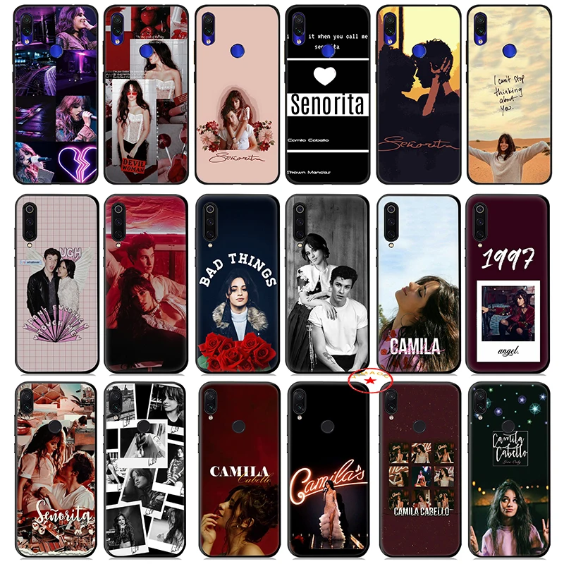 Мягкий чехол Camila Cabello shawn mendes для Xiaomi Mi a1 A2 A3 8 9 Se Lite 9T Pro Max 3 Mia1 Mia2 MiA3 Pocophone F1 |