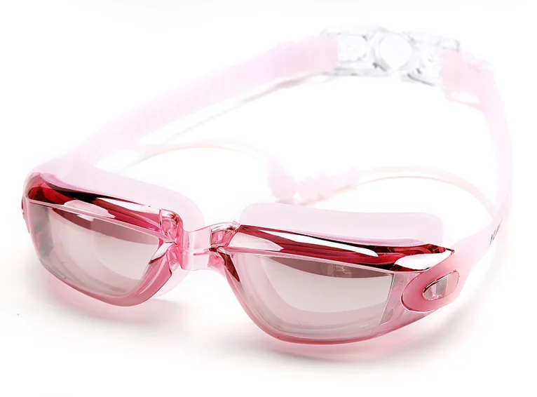 Swimming Glasses Myopia Swimming Pool and Professional Waterproof Earplug Water Formula Electroplating Glasses Diving swimming goggles
