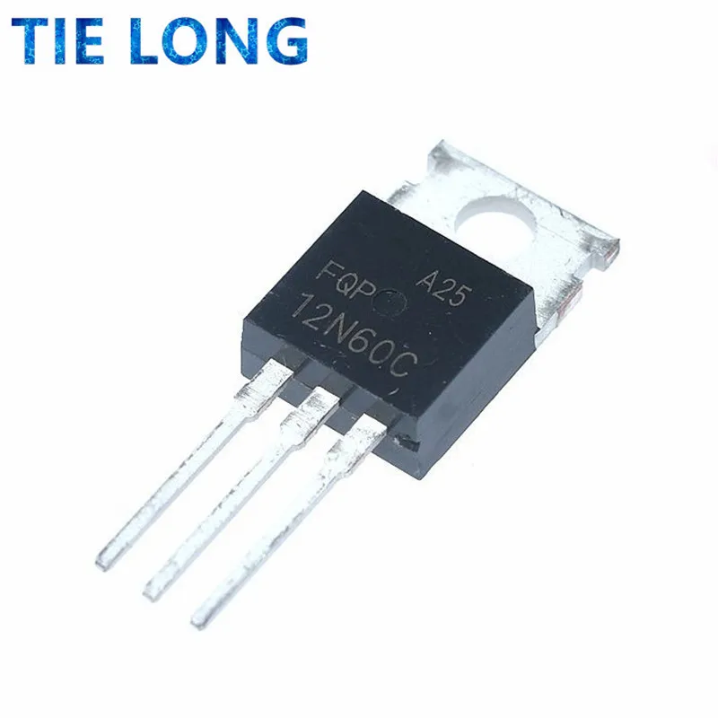 10 шт. FQP12N60C 12N60 MOS трубка с полевым эффектом 12 a600v steel-toed the-220 В наличии 100% новый и