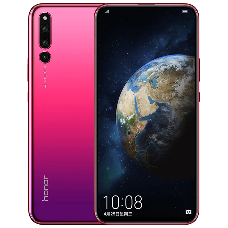 Honor Magic 2, Magic UI 2,0, четыре ядра, мобильный телефон, отпечаток пальца, 6G/8G ram, 128G/256G rom, 6,39 дюймов, смартфон