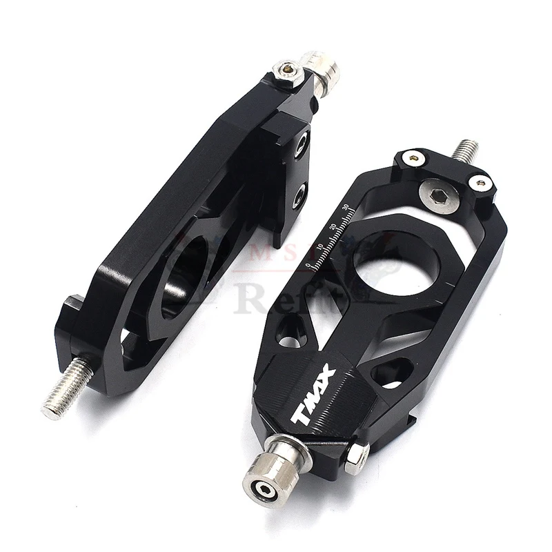 TMAX логотип мотоцикла CNC цепи регулировки натяжители Катена для Yamaha T-MAX 530 TMAX530 2013