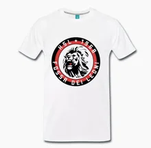 T camisa maglia ultras milão curva sud fossa dei leoni 1 s m l xl