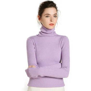 

2020 women autumn sweet temperament Korean women's pullover thick round neck loose sweater