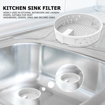 

Kitchen Sink Strainer Cover Bathroom Basin Hair Catcher Trap Floor Drain Kitchen Bathroom Accessories Colanders & Strainers