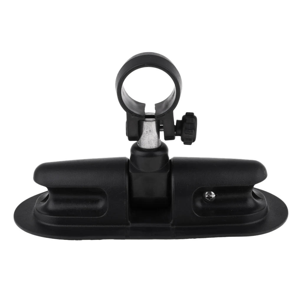 Universal Inflatable Boat Kayak Paddle Oars Lock Holder Hook Mount Black