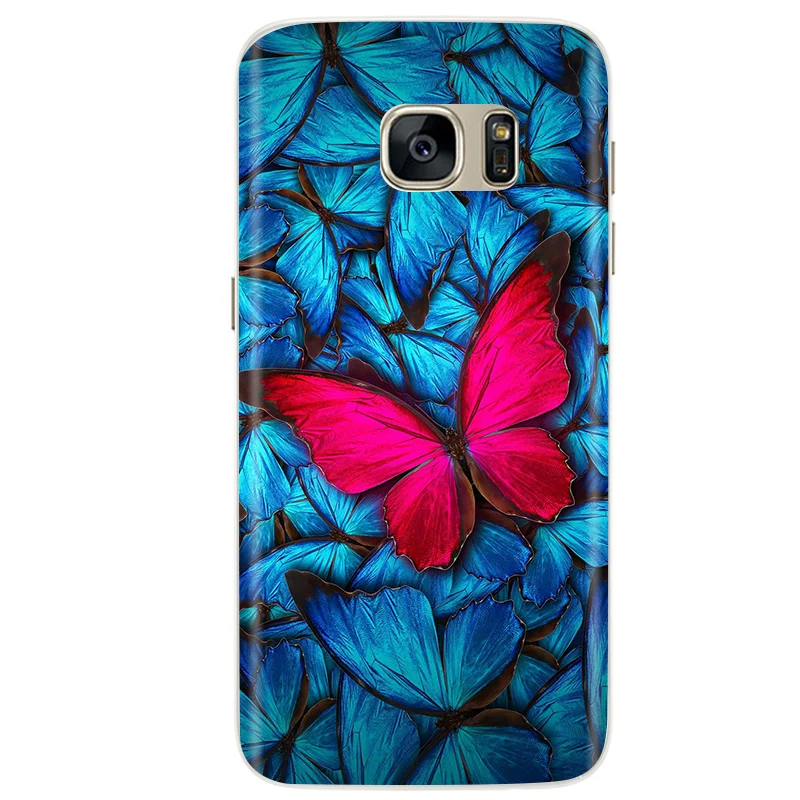 phone pouch for running Silicone Case For Samsung Galaxy S6 Edge Plus Case Cute Pattern Soft TPU Case For Samsung Galaxy S6 S 6 Edge Cover Bumper Coque iphone pouch