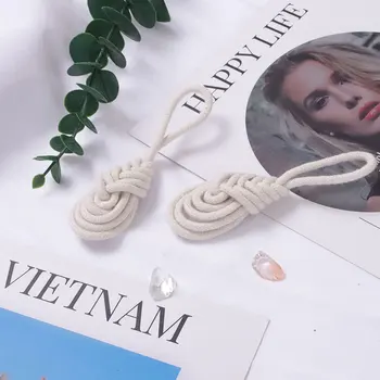 

4Pcs/Pack Dinner Table Decorate European Style Multi Purpose Rope weaving Handmade Crafts Napkin ring for Dinner decoration