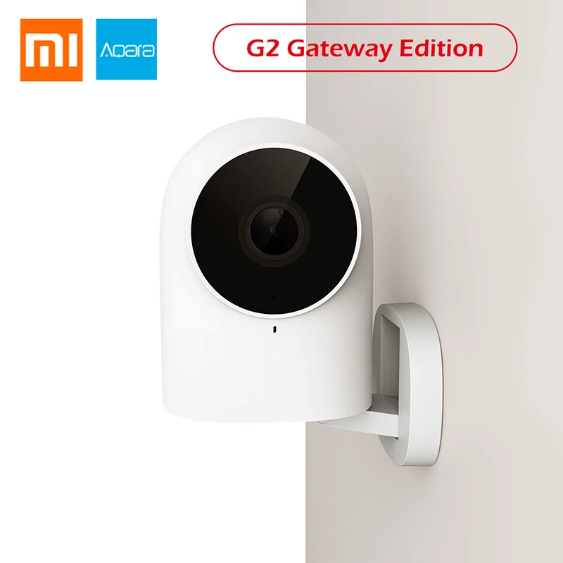 

Xiaomi Aqara Camera G2 Camera Smart Gateway Hub with Gateway Function 1080P 140 Degrees View for Mi Home APP Smart Kit