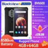 Blackview BV6600 IP68 Waterproof Rugged Smartphone 5.7'' Screen Android 10 Octa Core 4GB RAM 64GB ROM Mobile NFC 8580mAh ► Photo 1/6