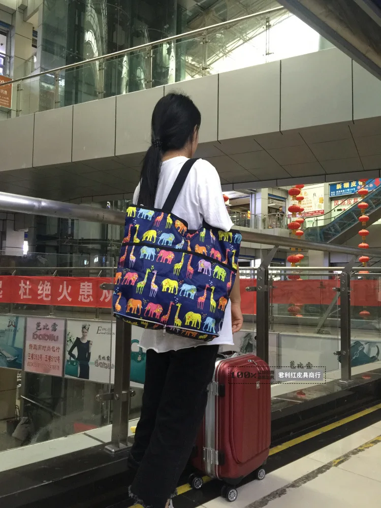 

Folding Shopping Bag Large Capacity Diaper Bag 8011