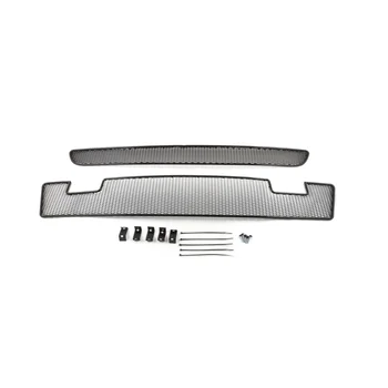 

Mesh on bumper external for Citroen Berlingo 2015-, 2 pcs, black,