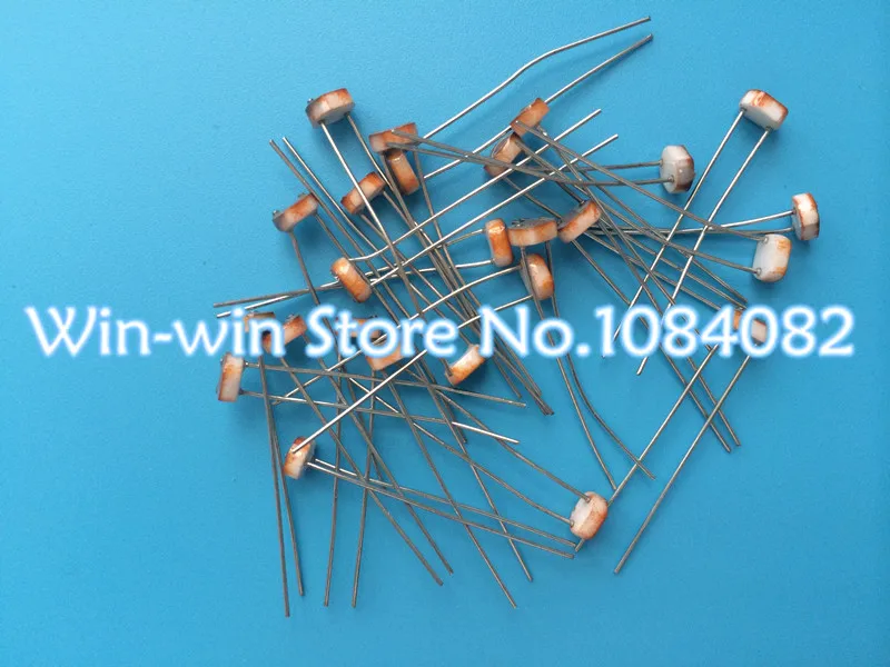 

10PCS GL5539 5mm 5539 Photo Light Sensitive Resistor Photoresistor Optoresistor Switch