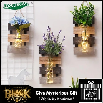 

Nordic Hanging Glass Hydroponic Vase for Decoration Wall Mounted Flower Pots on The Wall Planter Indoor Wall Flower Pot Hangpot