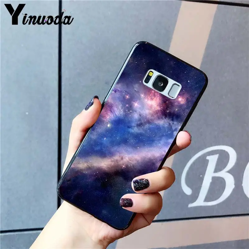 Yinuoda space для galaxy universe Star Dark чехол для телефона чехол для samsung galaxy S9 S10 Plus S10E S6 S7 S8 S9 S9Plus S5 M10 - Цвет: A4