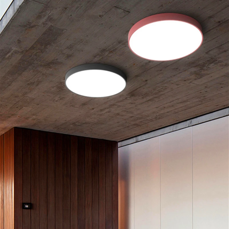 Светодиодный потолочный светильник для гостиной, спальни, светодиодный потолочный светильник для кухни, потолочный коридор огней, для балкона