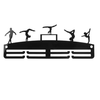 

2 Layers Medal Hanging Holder Rack Hanger Bracket Wall Medals Display Hooks GYM Gymnastics Competition Challenge Home Office