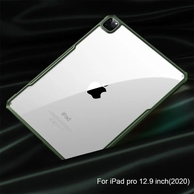 

Case For iPad Pro 12.9 11 2020 Back Case Transparent Tablet Airbag Shockproof Soft Protection Cover For iPad Pro 2020 12 9 Case