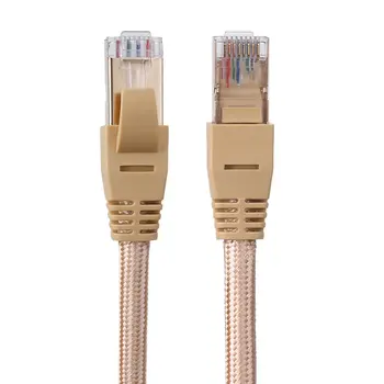 

High Speed UTP Enhanced Cat7 Ethernet Patch Cable Ethernet Network Cable Patch Cord for PC Laptop U/FTP LAN Black