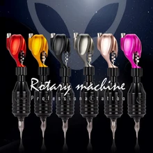 Мощная роторная татуировочная машина Ambition, регулируемая более сильная глубина хода двигателя, 4 мм, прямой привод, татуировочный пистолет, Легкое покрытие для лайнера