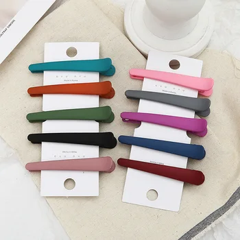 

Sweet Side Clip Large Size Clip Long Clip South Korea Hair Tool Headdress Broken Hair Styling Accessories