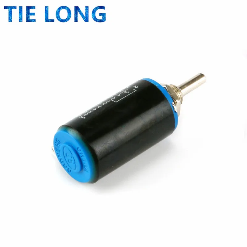WXD3-13-2W Wirewound Potentiometer Resistance 100R 470R 1K 4.7K 10K 22K 47K 100K&Omega; Ohm Linear Rotary Potentiometer with Knob linear potentiometer rotary potentiometer