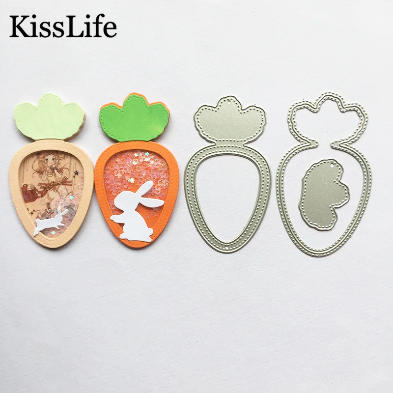 

2019 New Cute Rabbit Metal Cutting Dies Kscraft DIY Die Cuts for Card Making and Scrapbooking Easter Thanksgiving Christmas Dies