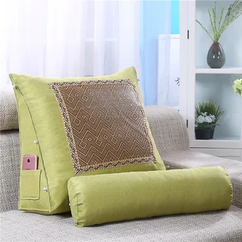 

Summer Triangle Bedside Cushion Waist Neck Pillow Sofa Office Cushions Bed Pillow Insert 45*45 Para Sofa Home Decor BB50KD