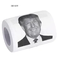 Donald Trump Humor Wc Papier Rolle Neuheit Lustige Gag Geschenk Dump Mode RXJC