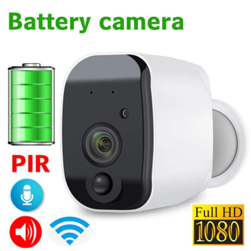 

Baby Sleeping Monitors WiFi Camera 1080P Wireless HD Rechargeable Outdoor Indoor Security IP Camera 110° Wireless Night Version