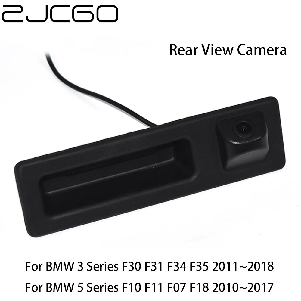 Камера заднего вида ZJCGO с ручкой для багажника BMW 3 5 Series F30 F31 F34 F35 F10 F11 F07 F18 2011 ~