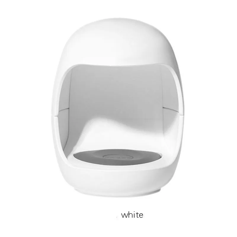 White Сушилка для ногтей мини 3 Вт USB УФ светодиодный светильник маникюрные инструменты для ногтей в форме розового яйца 30S Быстросохнущий отверждающий светильник для гель-лака - Цвет: White