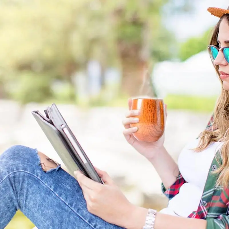 Примитивная деревянная чашка ручной работы из натуральной ели посуда для