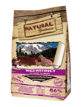 

NATURAL GREATNESS NATURAL GREATNESS WILD INSTINCT bezzernovoy for cats and kittens with turkey