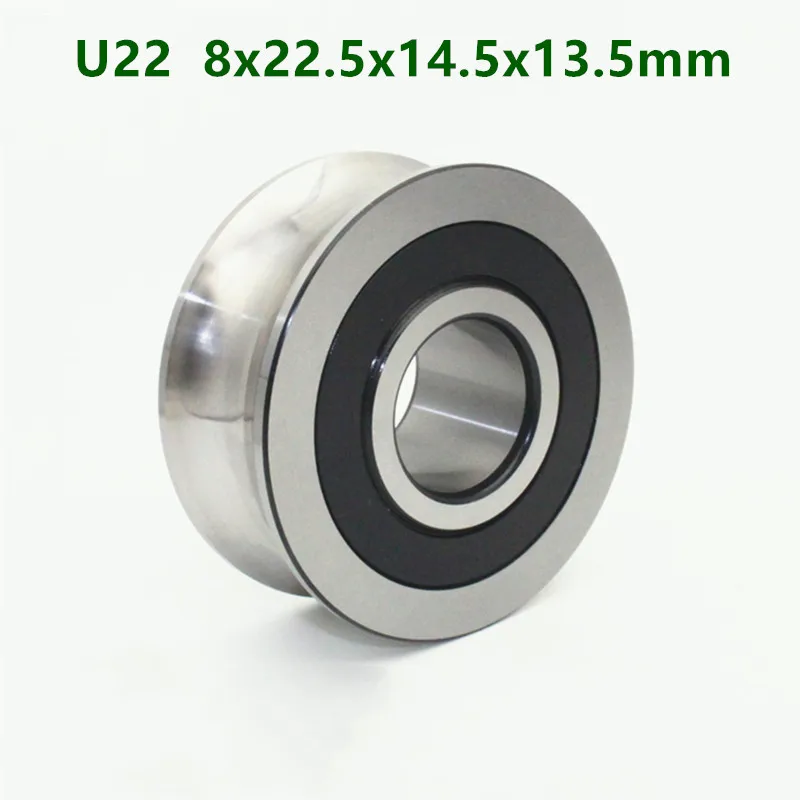 Groove Wheel Bearing,10pcs Groove Wheel Pulley Guide Bearing Roller Groove Ball Bearings 695zz 5219