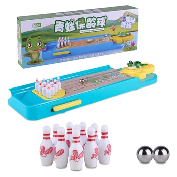 

Mini Frog Bowling Table Desktop Games Parent-Child Interaction Launcher Puzzle Parent-child Interaction Toys for Kids