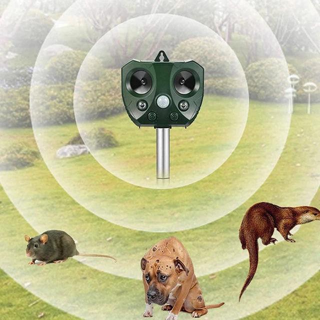 Rodent Repellent Indoor Ultrasonic Mouse Deterrent (4-1) 360