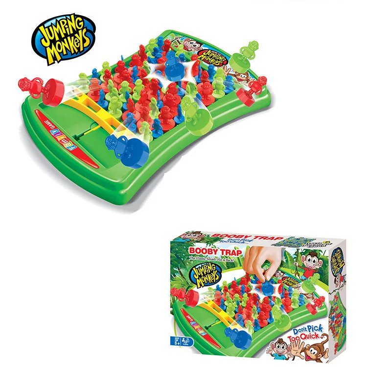 

Children'S Educational Toy Bouncing Monkey Chinese Chequers Game Exercise Kids Brain Coordinates Toy Thermal