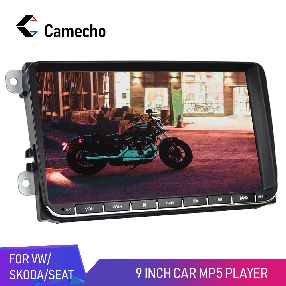 

Camecho 9'' Car Multimedia Player MP5 Touch Screen Car Radio Universal Bluetooth FM Auto Radio Support Steering Wheel Control