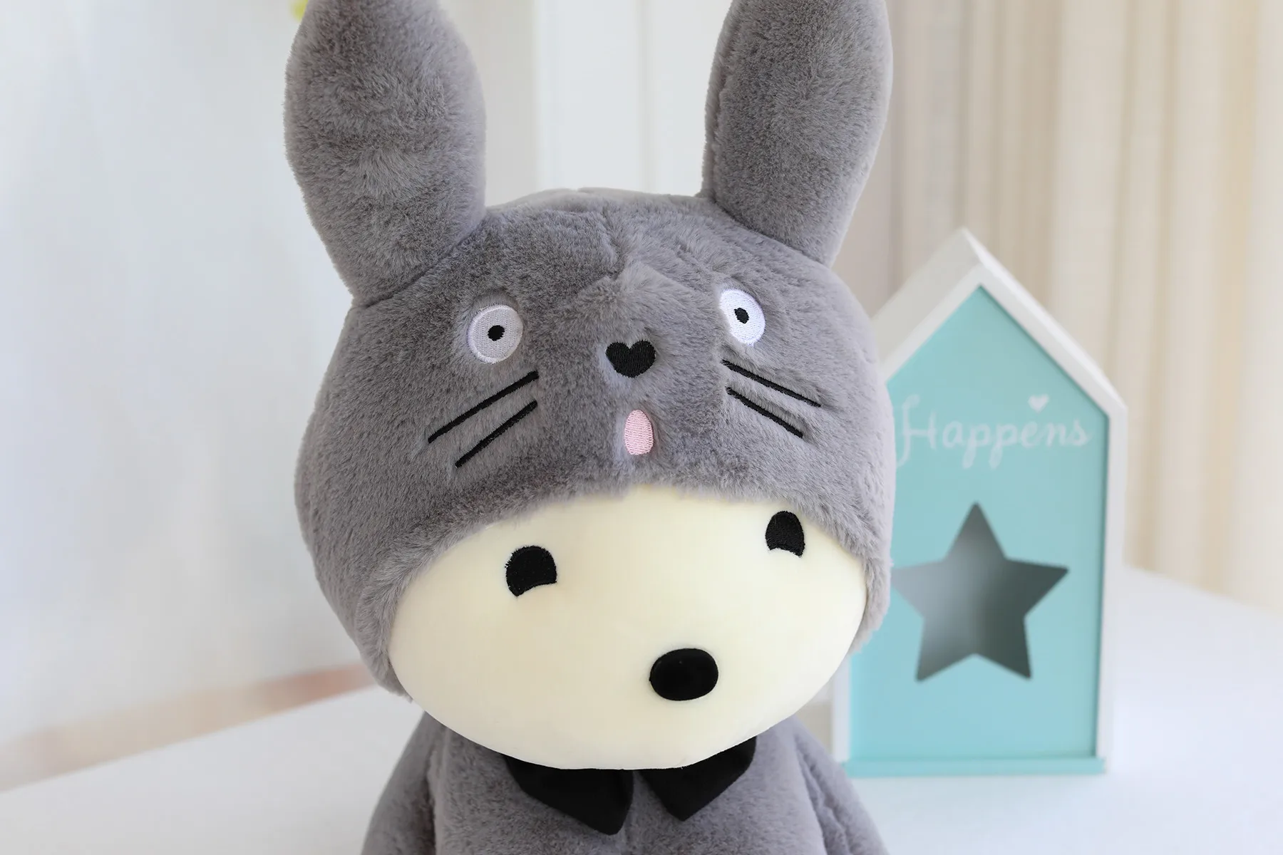 20-60 см Kawaii розового цвета с рисунком «Собака», пантера игрушка в виде животного МИЛЫЙ Тоторо щенок мягкие игрушки для детей мягкая тела для дня рождения Рождественский подарок является самой популярной игрушки