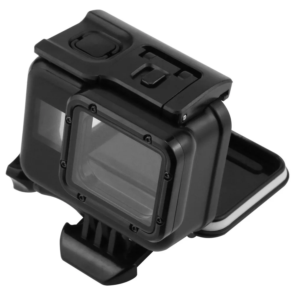 Subaquático à Prova Case para Gopro Caixa de Habitação para go Acessórios da Câmera Mergulho Dwaterproof Água Hero 5 6 7 Preto Accesorios Pro Ação 60 m - Image 5