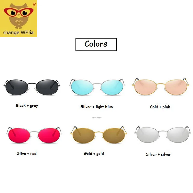 Маленькие овальные зеркальные солнцезащитные очки для женщин, розовые Роскошные мужские брендовые дизайнерские очки, женские солнцезащитные очки из сплава UV400 Eyegla