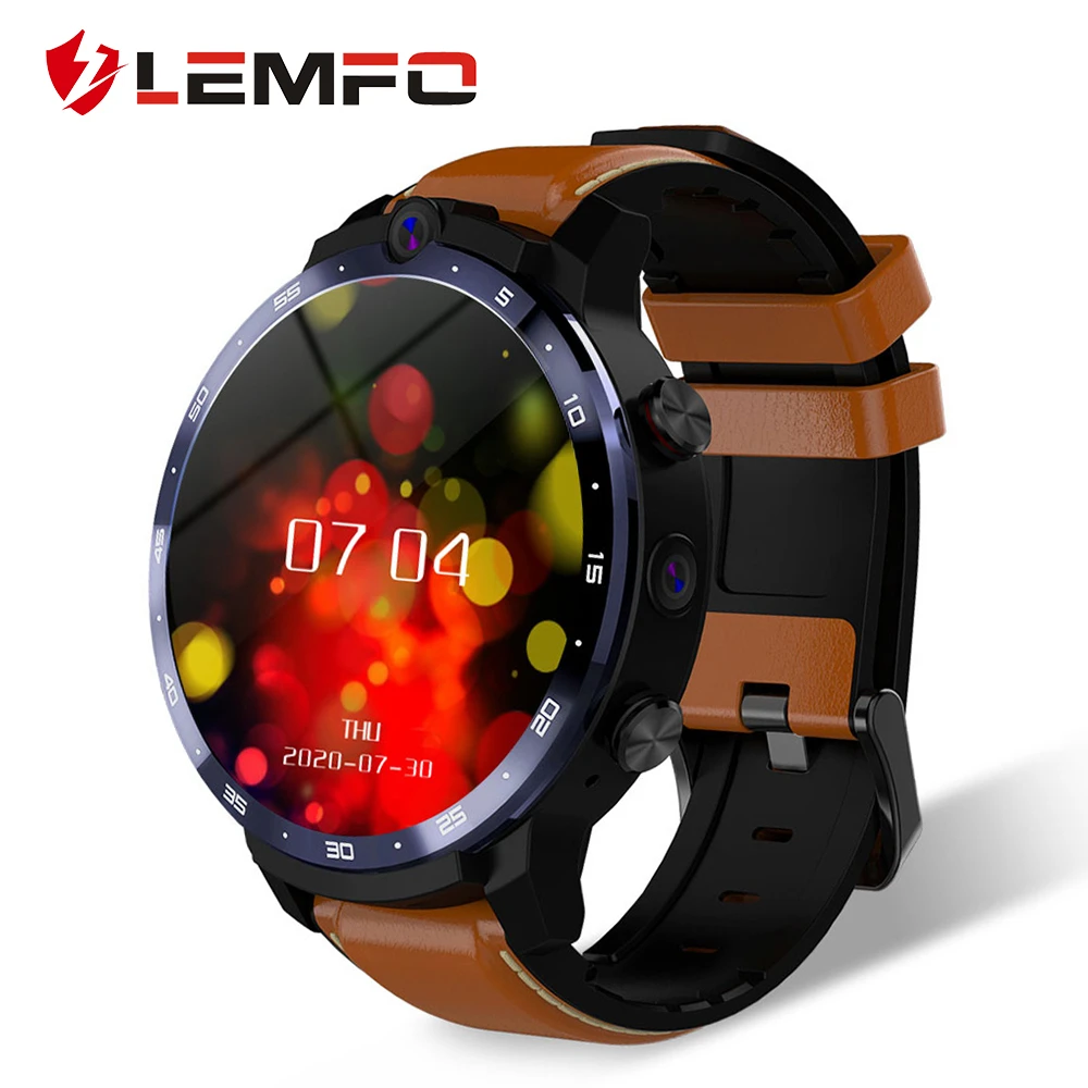 Lemfo LEM12 Pro Smart Horloge Android 10 MT6762 Cpu 4G 64Gb Lte 4G  Draadloze Projectie 900Mah power Bank Gezicht Id Dual Camera Mannen|Smart  Watches| - AliExpress