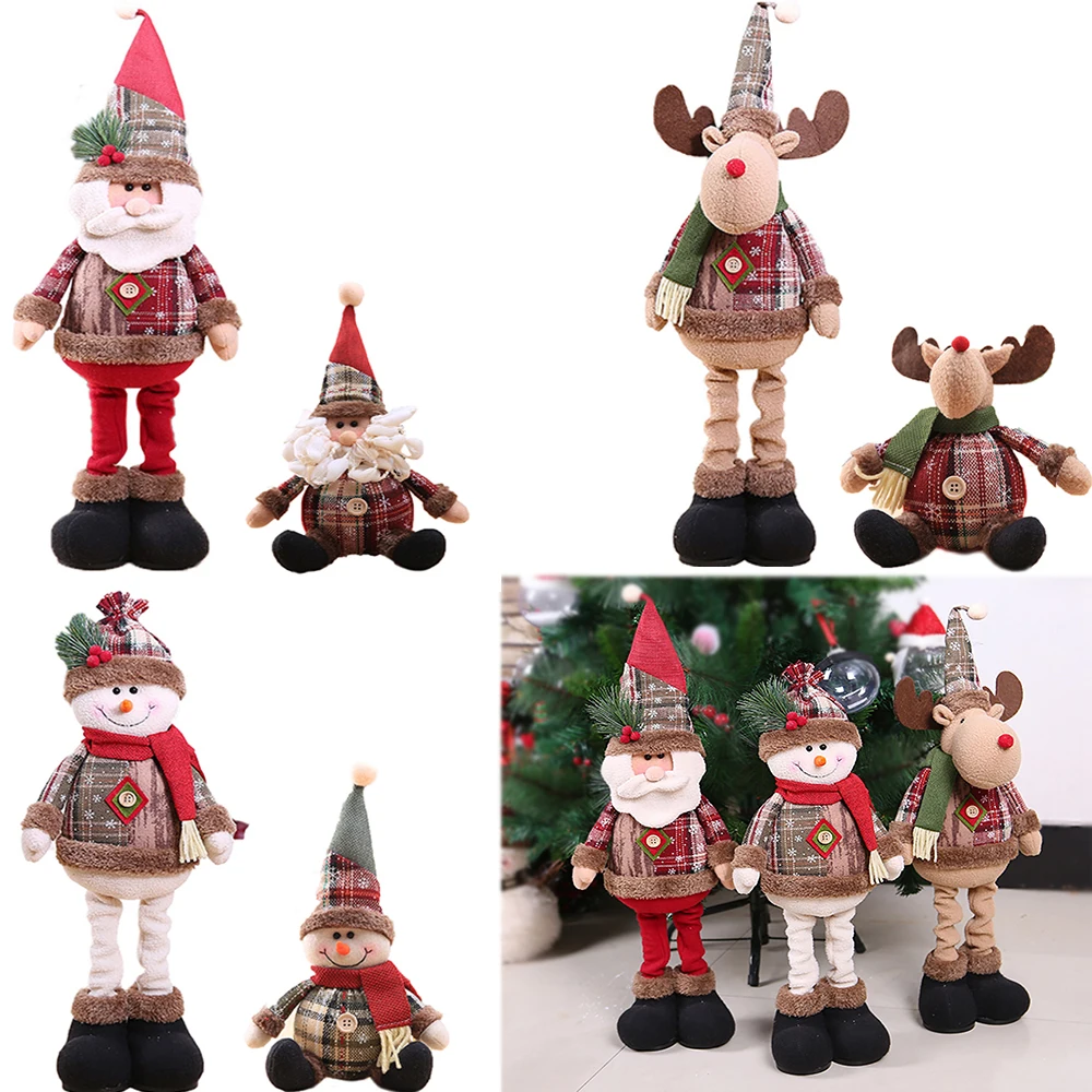 Muñeco de dibujos animados de Navidad, adornos de Feliz Navidad para el  hogar, Navidad 2022, regalo de Papá Noel, 2021 - AliExpress Hogar y jardín