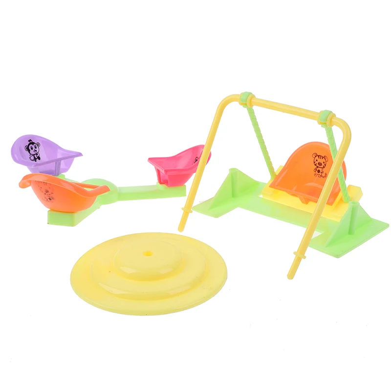 Girl Play House Doll Amusement Park For Doll Slide Amusement Park Slide Swing Accessories Swing Toy Accessories doll accessories doll clothes accessories plush doll accessories doll eyewear accessories